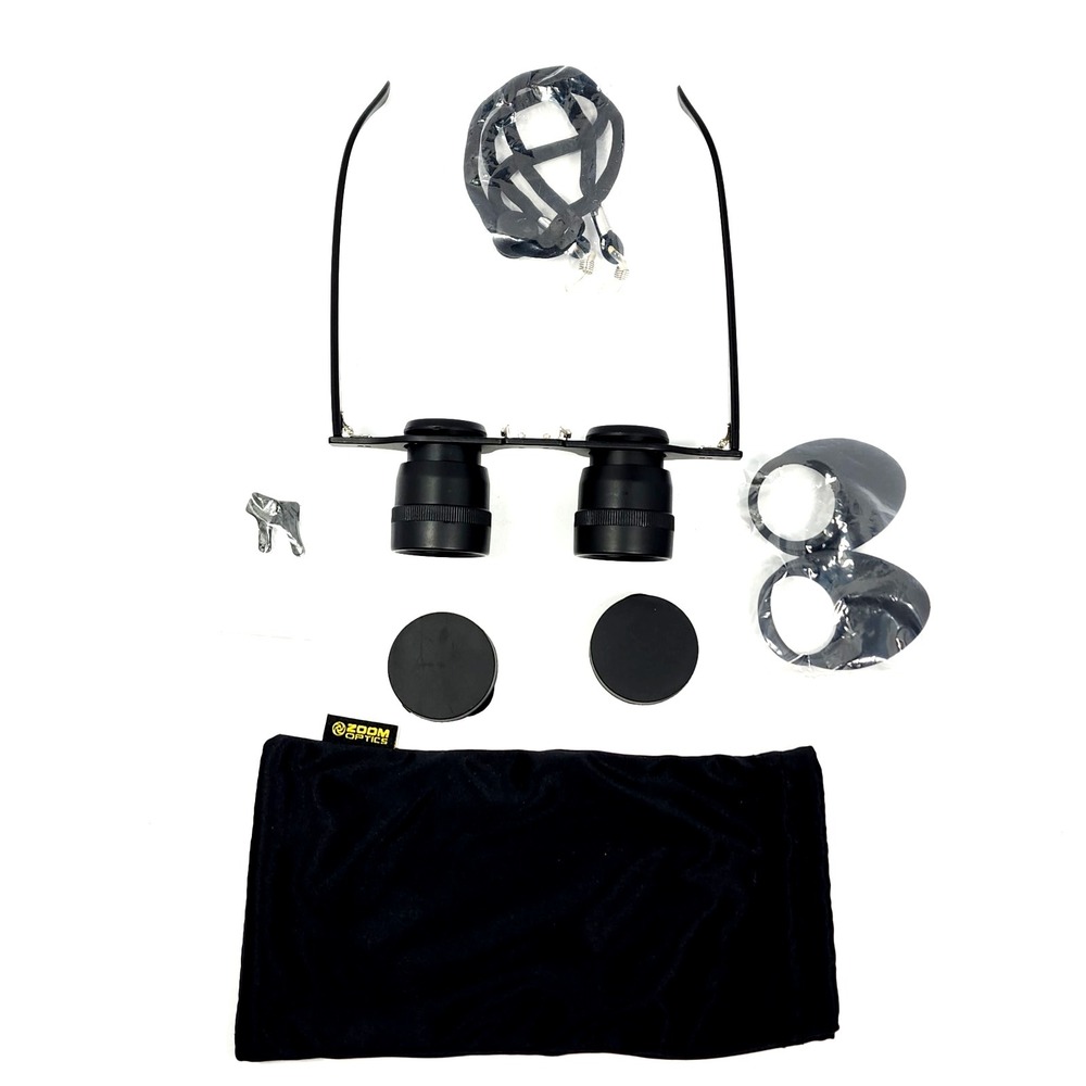 Zoom Opitc Binocular Glasses Hands Free TV Sports Concert Outdoor Portable